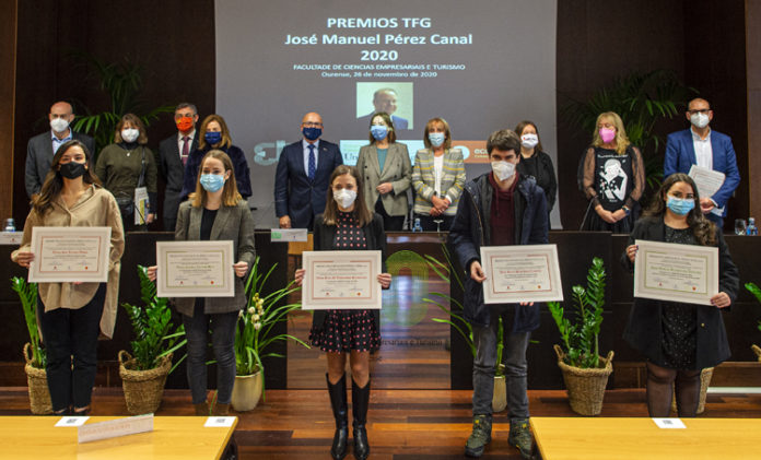 Acto de entrega dos premios José Manuel Pérez Canal 2020
