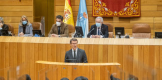 Feijóo pedirá de novo ó Estado o adianto do toque de queda e obrigar o uso da máscara FFP2 nalgúns contextos