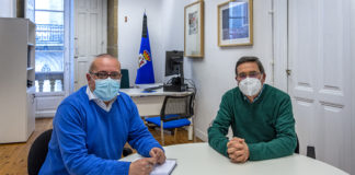 César Fernández celebra a primeira reunión como vicepresidente co alcalde de Carballeda de Avia