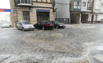 Espazo Común solicita un plan para solucionar os anegamentos en zonas do casco urbano da vila