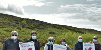 O BNG defende en Avión un novo modelo eólico que sexa xusto, galego e sostible