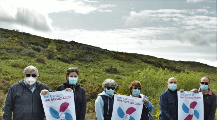 O BNG defende en Avión un novo modelo eólico que sexa xusto, galego e sostible