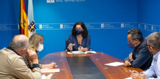 Xunta e viticultores analizan os efectos da declaración de emerxencia polo xabaril