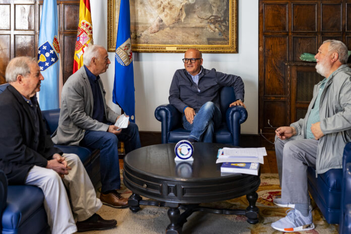 Eligio Nieto, José Luis Rodríguez Cid, Manuel Baltar e José Antonio Quintas