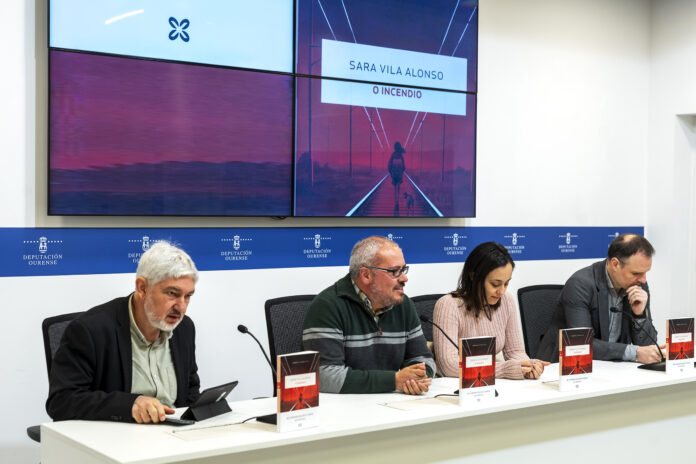 Presentación da edición impresa da novela O incendio de Sara Vila - 2