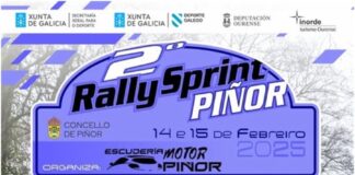 14 e 15 de febreiro: O Concello de Piñor acolle unha nova edición do Rallysprint de Piñor