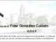 Agradecemento da familia de D Fidel González Collazo