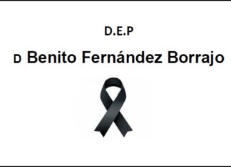Falecemento de D Benito Fernández Borrajo