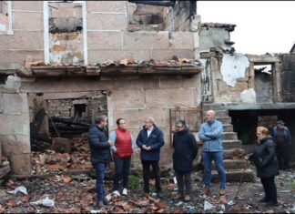 Manuel Pardo pon en valor a rápida resposta da Xunta para paliar as consecuencias da vaga de lumes na provincia de Ourense