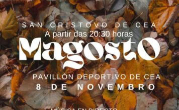 O polideportivo de Cea acolle este sábado un magosto popular amenizado con música en directo