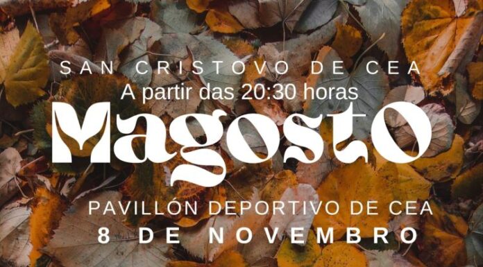 O polideportivo de Cea acolle este sábado un magosto popular amenizado con música en directo