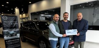 Xabier Teixeira Quintas, gañador do sorteo do desconto de 6.000 euros do 16º Salón do Automóbil de Expourense