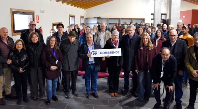 Pura Rodríguez revalida a súa responsabilidade á fronte do PP de Gomesende