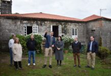 A Consellería de Cultura inviste 95.000 euros nas obras de restauración do pazo de Losada Diéguez en Moldes