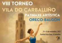 O ‘Trofeo Vila do Carballiño’ reúne esta fin de semana a 200 patinadoras no polideportivo Paco Chao