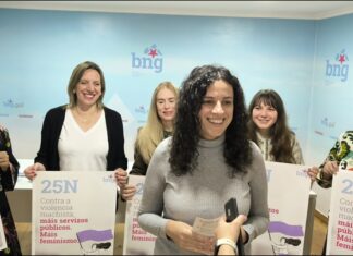O BNG de Ourense presenta a súa campaña do 25N: “Contra a violencia machista, máis servizos públicos. Máis feminismo”