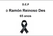 Falecemento de D Ramón Reinoso Des