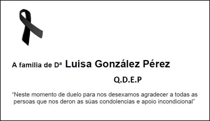 esquela agradecemento