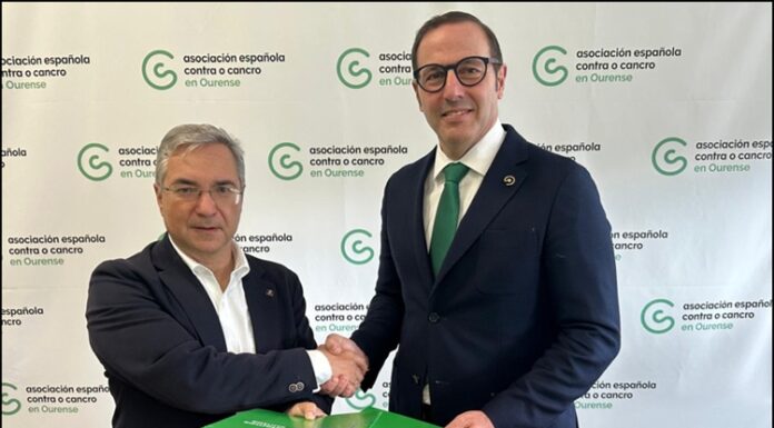 Luis Menor realiza a visita institucional á sede da Asociación en Ourense e reforza o compromiso da Deputación coa loita contra o cancro