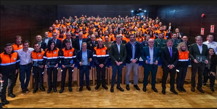 Entrega de medallas ao mérito Protección Civil 0