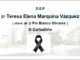 Falecemento de Dª Teresa Elena Marquina Vázquez