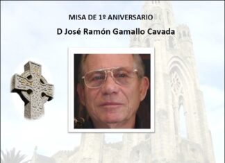 Misa de 1º Aniversario por D José Ramón Gamallo Cavada