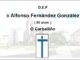 Falecemento de D Alfonso Fernández González (60 anos)