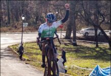 O carballiñés Marcos Rodríguez alzouse co título júnior no Campeonato Galego de Ciclocrós