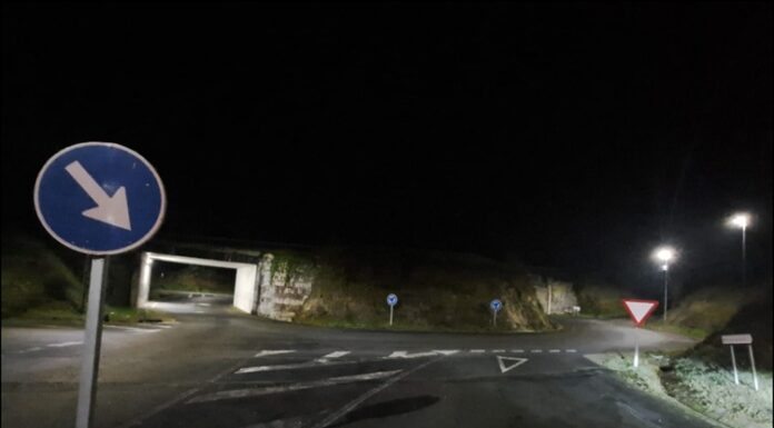 O Concello de Maside solicita ao Ministerio de Fomento a cesión de iluminación inactiva para mellorar a seguridade viaria
