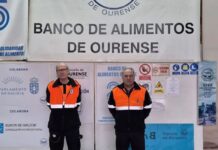 O voluntariado de Protección Civil recolleu no Carballiño máis de 700 kg de produtos para o Banco de Alimentos