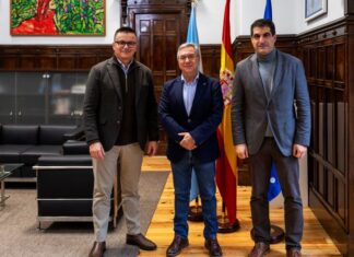 Deputación e Xunta abordan vías de cooperación para impulsar o comercio e o emprendemento na provincia