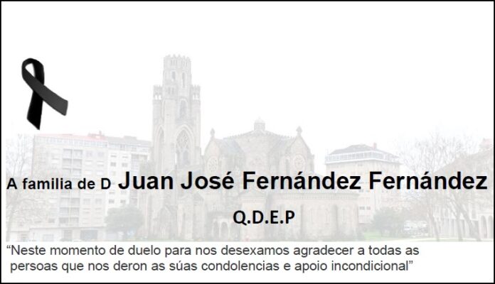 Esquela Don Juan José Fernández Fernándezpa