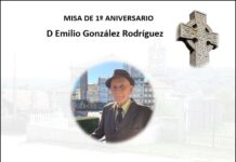 Misa de 1º ANIVERSARIO por D Emilio González Rodríguez