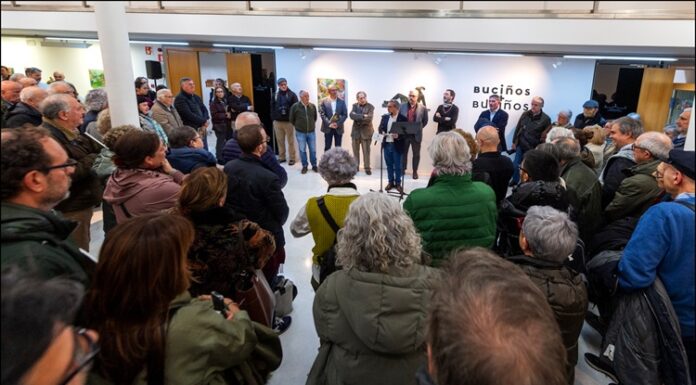 A Deputación inaugura no Centro Cultural Marcos Valcárcel a exposición “Buciños + Buciños”, un diálogo artístico entre pai e fillo