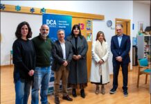 Luis Menor visita a Asociación de Dano Cerebral Adquirido para coñecer de primeira man a posta en marcha do novo modelo provincial de cooperación co terceiro sector