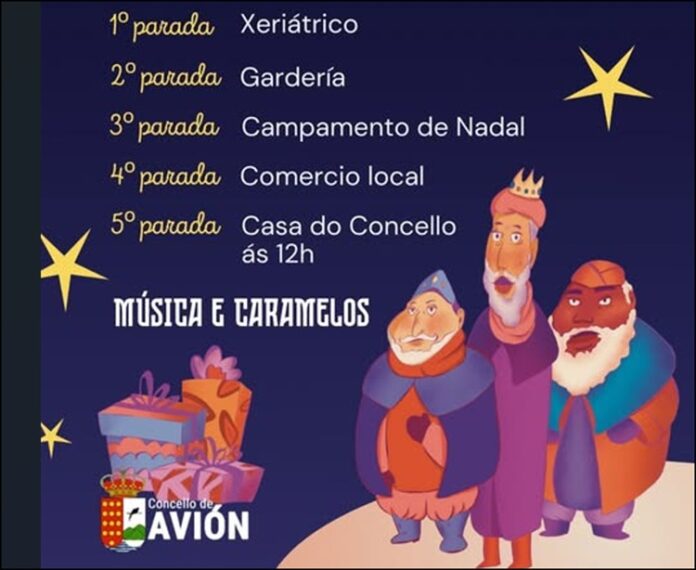 visita reis magos avion