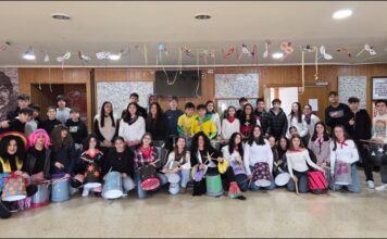 O IES Nº1 de Carballiño presenta o seu novo grupo de Batucada, unha aposta pola música e a cohesión escolar