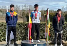 Roi Freixedo, o xove deportista do Irixo, medalla de ouro na Copa Federación de Tiro