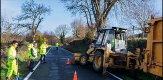 Luis Menor supervisa os traballos da Deputación para garantir a seguridade viaria na provincia fronte aos efectos dos temporais