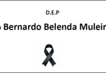 Falecemento de D Bernardo Belenda Muleiro