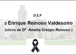 Falecemento de D Enrique Reinoso Valdesoiro