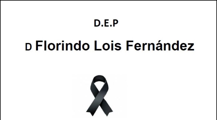 Falecemento de D Florindo Lois Fernández