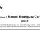 Agradecemento da familia de D Manuel Rodríguez Caride