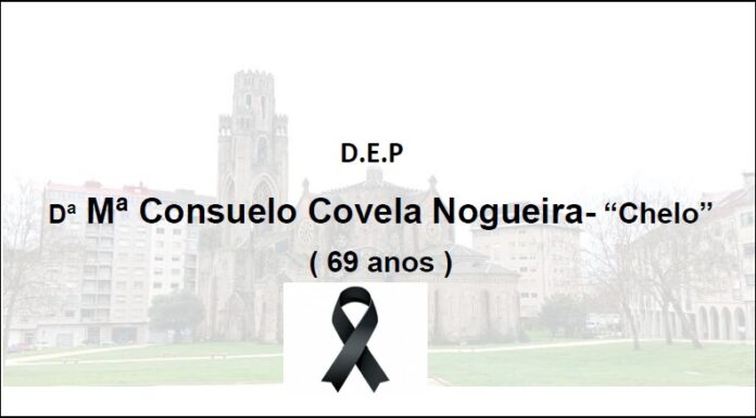 Falecemento de Dª Mª Consuelo Covela Nogueira – “Chelo”
