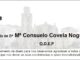 Agradecemento da familia de Dª Mª Consuelo Covela Nogueira