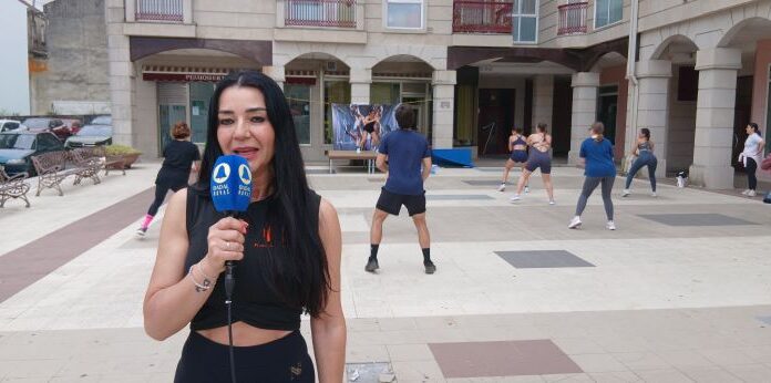 O ‘Maratón Fitness’ fixo mover os corpos este sábado na praza Juan Corral