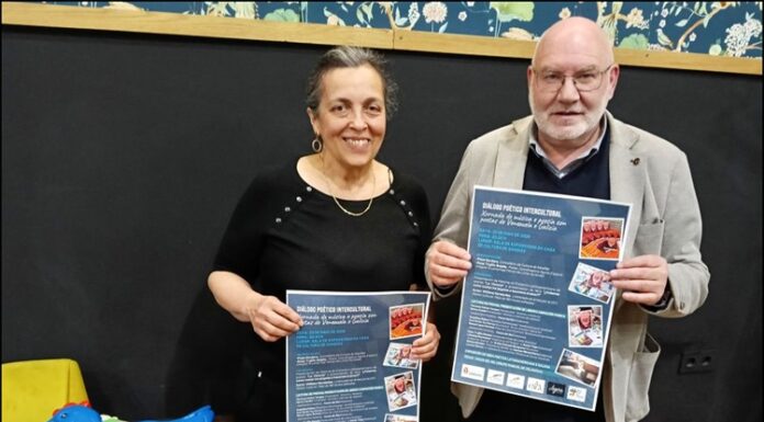 Versos sen fronteiras: xornada de poesía e música unen Galicia e Venezuela en Sandiás