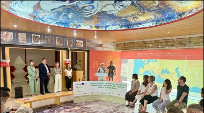 A Deputación presenta o proxecto europeo liderado polo Inorde de dinamización turística sostible e inclusiva dos Camiños de San Rosendo e da Rainha Santa