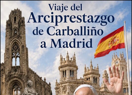 Viaxe do Arciprestazgo de Carballiño a Madrid para Misa co Papa León XIV