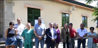 A Deputación de Ourense, a través do Inorde, entrega tres novas vivendas de alugueiro na antiga estación de ferrocarril de Vilavella para fixar poboación no rural